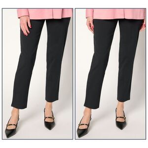 Women Control Women's Pants Sz L 86 Slim Leg Black A676423